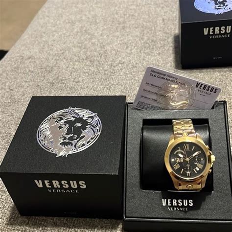 verschil versace en versus versace|Versace versus watch for men.